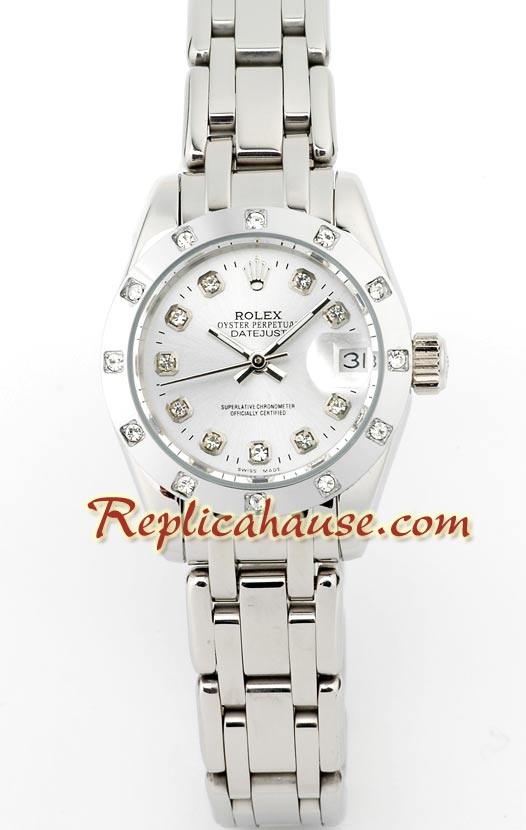 Rolex Replique DateJust - Silver-Lady's
