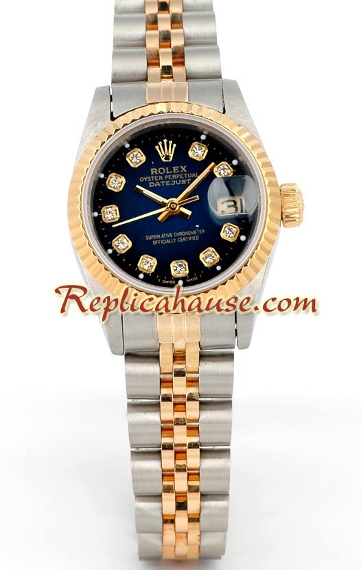 Rolex Replique DateJust - Two Tone Lady's