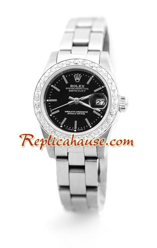 Rolex Replique DateJust - Silver Lady's