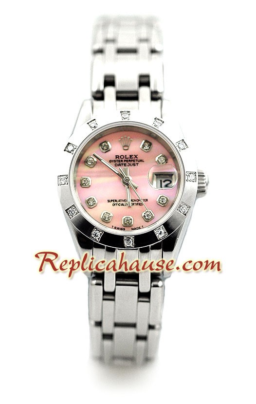 Rolex Replique DateJust - Silver Lady's