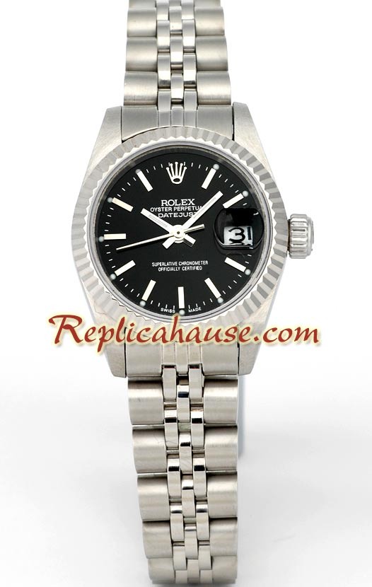 Rolex Replique DateJust - Silver Lady's