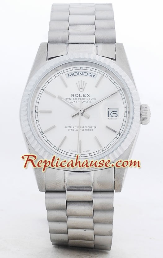 Rolex Replique Day Date-Silver