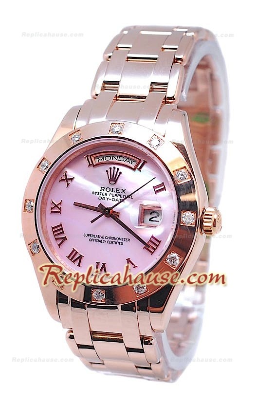 Rolex Day Date Pink Perle Cadran Montre Suisse