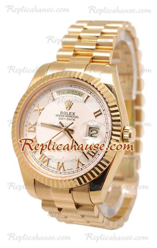 Rolex Day Date II d' or Montre Suisse Replique