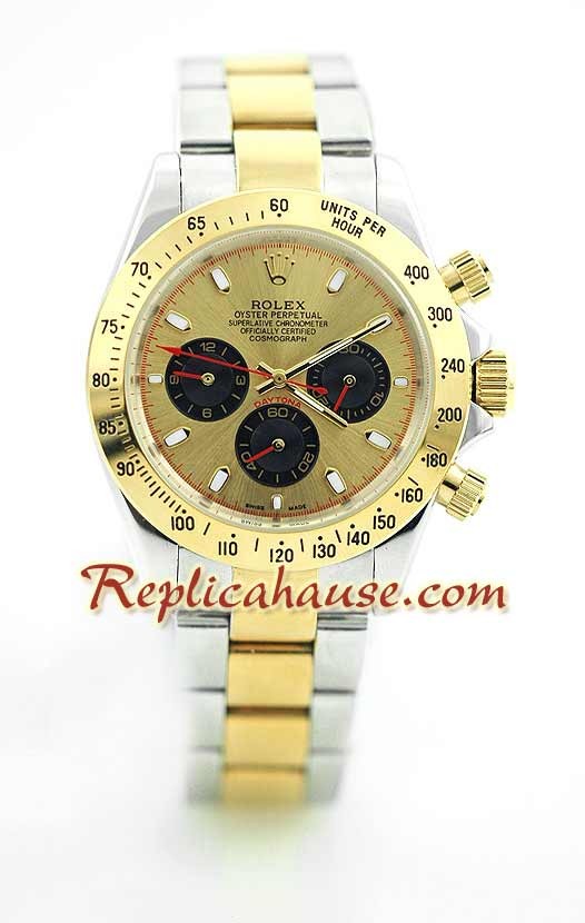 Rolex Replique Daytona Two Tone Montre