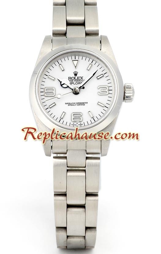 Rolex Replique Explorer I - Silver Lady's
