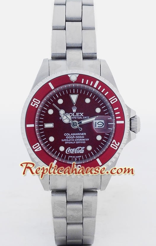 Rolex Submariner Replique - Coca Cola édition - Femmes