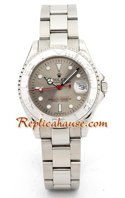 Rolex Replique Yacht Master Silver - Boy Size