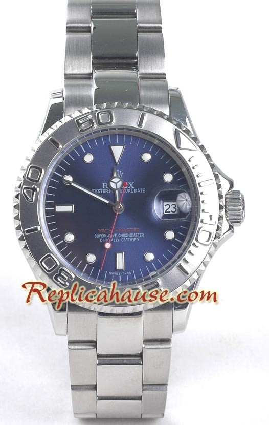 Rolex Replique Yacht Master - Silver - Hommes Size