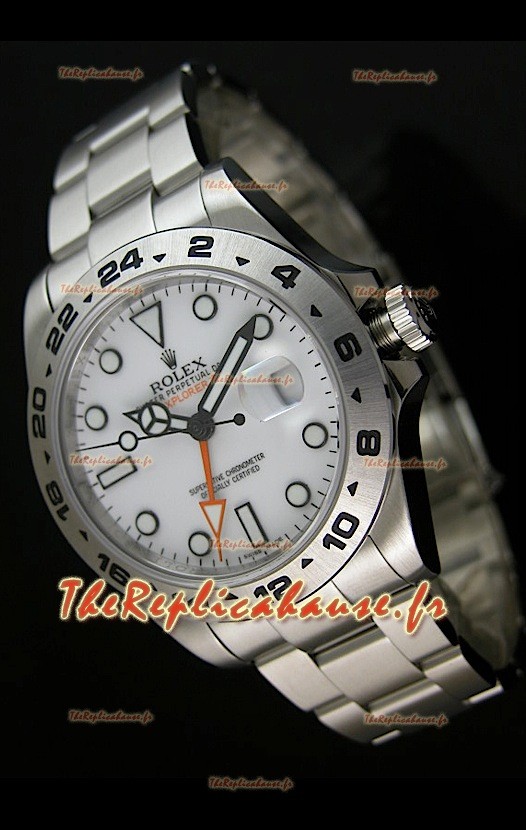Rolex Imitation Explorer II Reproduction Montre Suisse - Index Heures Super Lumineux 42MM 