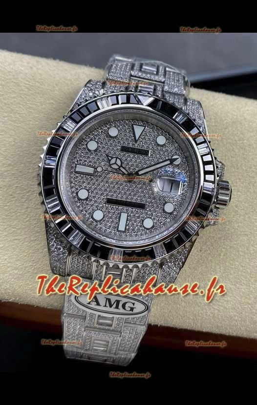 Rolex Submariner 116610 Édition 1 Glacée, Réplique Suisse