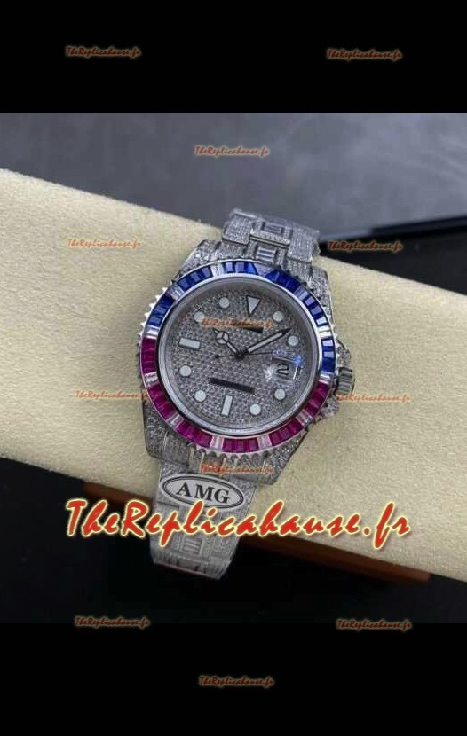 Montre réplique suisse Rolex Submariner 116610 Édition Glacée 2
