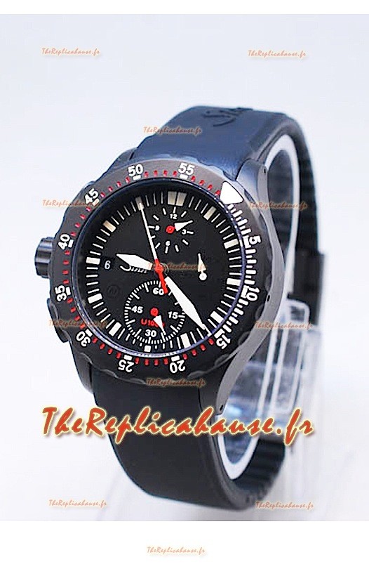 Sinn U1000 Chronographe Reproduction Montre Suisse - Montre Reproduction Exacte 1:1 - Boitier PVD