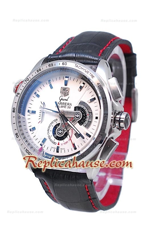 Tag Heuer Grand Carrera Calibre 36 Blanc Cadran Automatic Montre