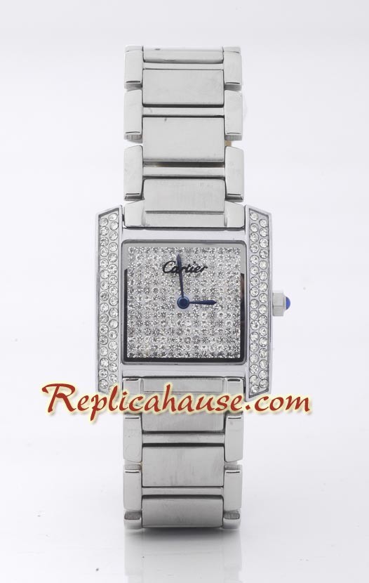 Cartier Tank Francaise Diamonds - Hommes