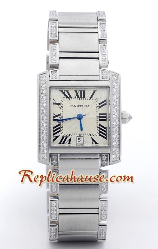 Cartier Tank Francaise Suisse - Hommes Size