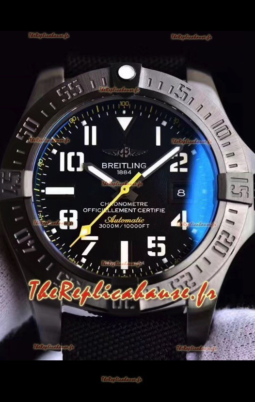 Breitling Avenger II Seawolf Airblack montre réplique suisse 1:1 montre réplique suisse ultime