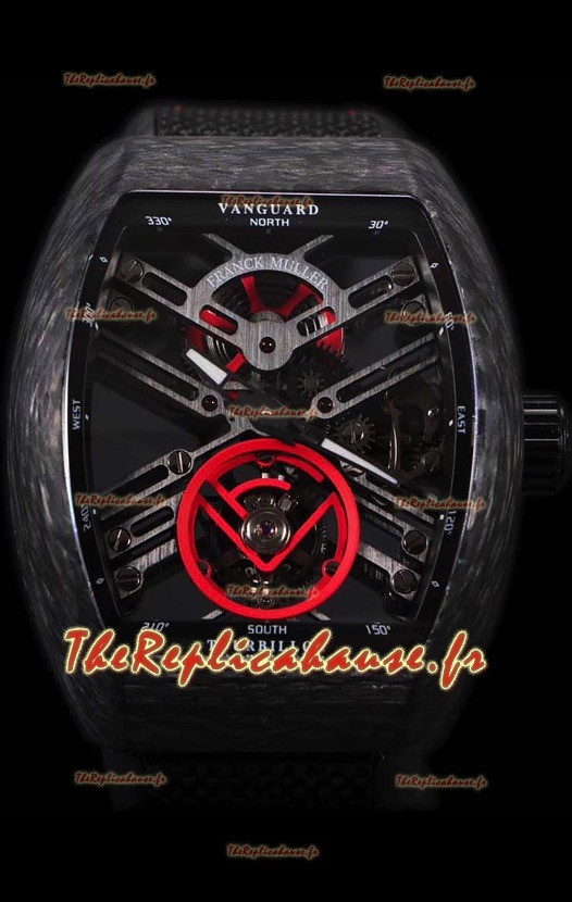 Franck Muller Vanguard Skeleton Tourbillon montre réplique suisse 