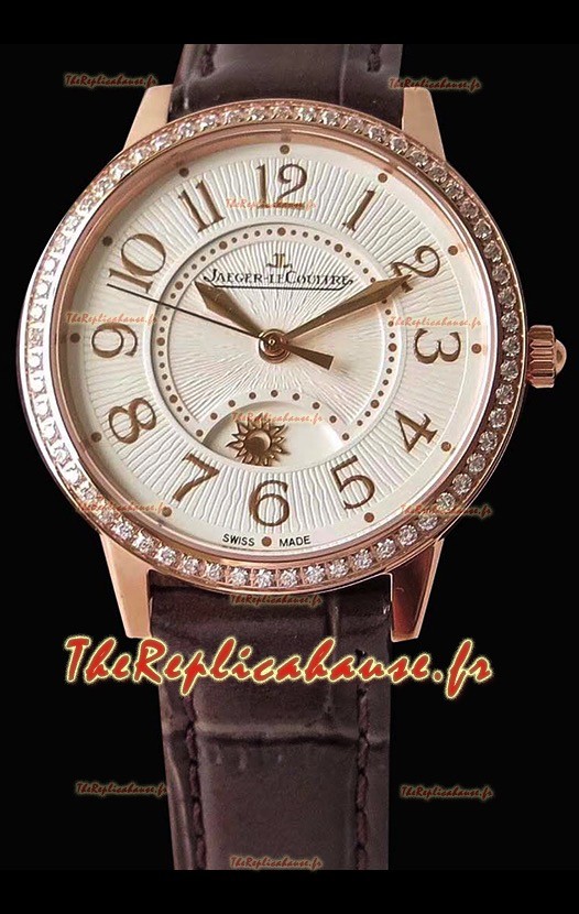 Jaeger-LeCoultre Rendez-vous nuit & jour Medium montre suisse à miroir 1:1