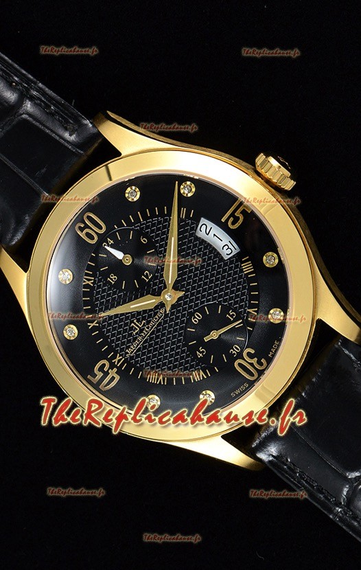 Jaeger LeCoultre Master Control montre réplique suisse en or jaune