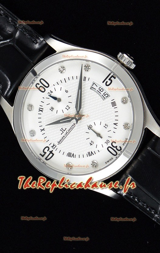 Jaeger leCoultre Master Control montre réplique suisse en acier inoxydable