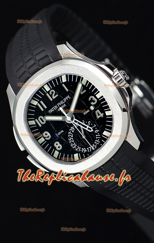 Patek Philippe Aquanaut 5164A montre à miroir 1:1 en cadran noir