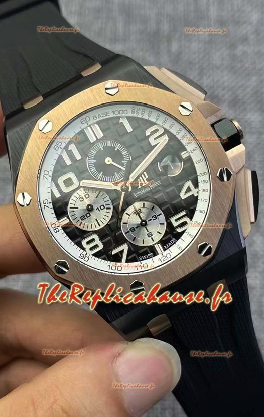 Audemars Piguet Royal Oak Offshore Méga Tapisserie Montre à cadran en acier 904L 1:1