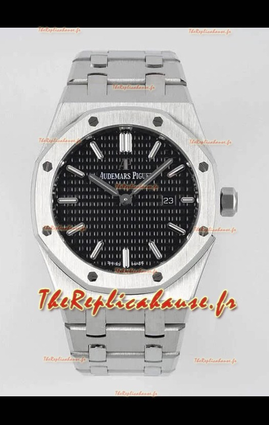 Audemars Piguet Royal Oak 33MM Acier 904L Cadran noir Montre réplique 1:1 