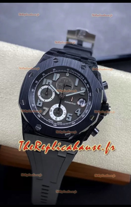 Audemars Piguet Royal Oak Offshore Chronographe Ginza Cadran noir - Boîtier en carbone forgé