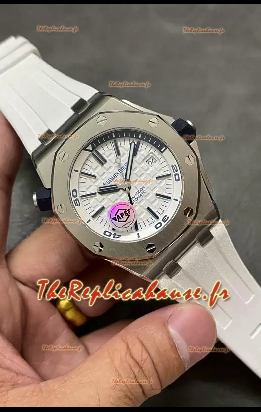 Audemars Piguet Royal Oak Ultimate Réplique montre suisse 1:1 Cadran Blanc Mouvement Cal.3120
