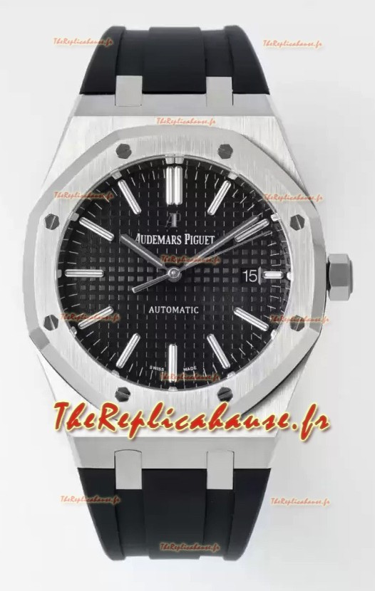 Audemars Piguet Royal 15400 41MM Cadran noir Acier 904L Mouvement CAL.3120 Réplique miroir 1:1 