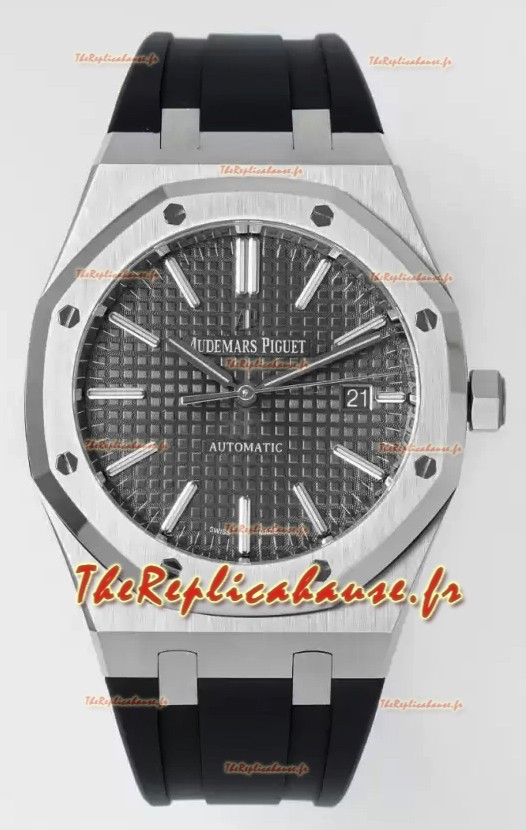 Audemars Piguet Royal 15400 41MM Cadran Gris 904L Acier Mouvement CAL.3120 Réplique Miroir 1:1 