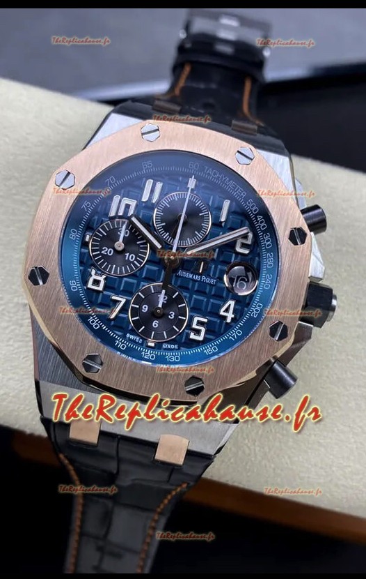 Audemars Piguet Royal Oak Offshore Chronographe cadran bleu Miroir 1:1 - Acier 904L