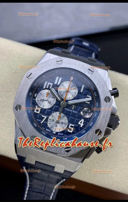 Audemars Piguet Royal Oak Offshore Chronographe cadran bleu Miroir 1:1 - Acier 904L