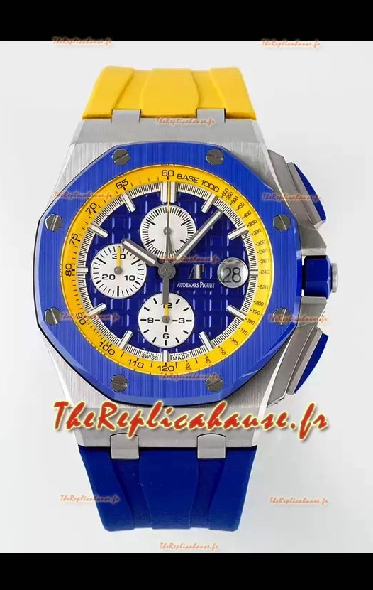 Audemars Piguet Royal Oak Offshore Chronograph Ryders Cup Édition bleue Miroir 1:1 Réplique Montre