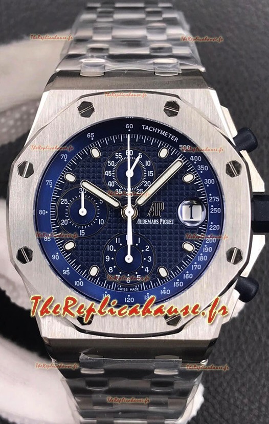 Montre Audemars Piguet Royal Oak Offshore Chronographe Acier 904L Mouvement 1 : 1 Miroir 3126