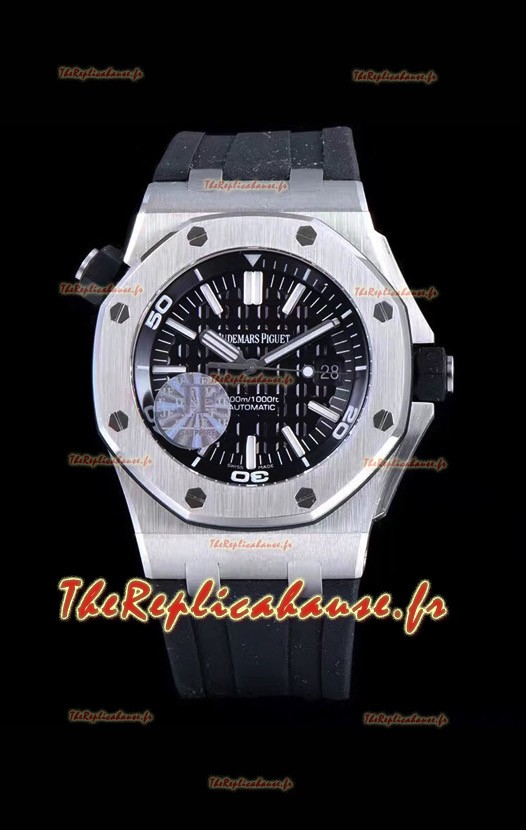 Audemars Piguet Royal Oak Offshore Diver 904L Montre miroir réplique en acier 1:1