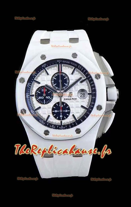 Audemars Piguet Royal Oak Offshore White Ceramic - Mouvement ultime 1:1 3126