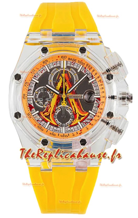 Audemars Piguet Royal Oak Offshore AET Remould LAMBDA Boîtier saphirs Montre suisse réplique 