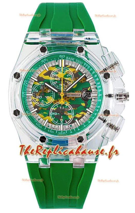 Audemars Piguet Royal Oak Offshore AET Remould CHAMELEON Boîtier saphirs Montre suisse réplique 