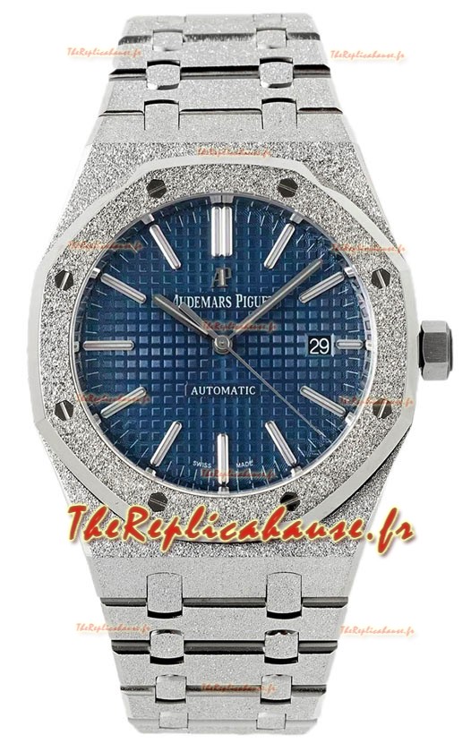 Audemars Piguet Royal Oak Frosted 37MM Cadran bleu automatique Réplique 1:1