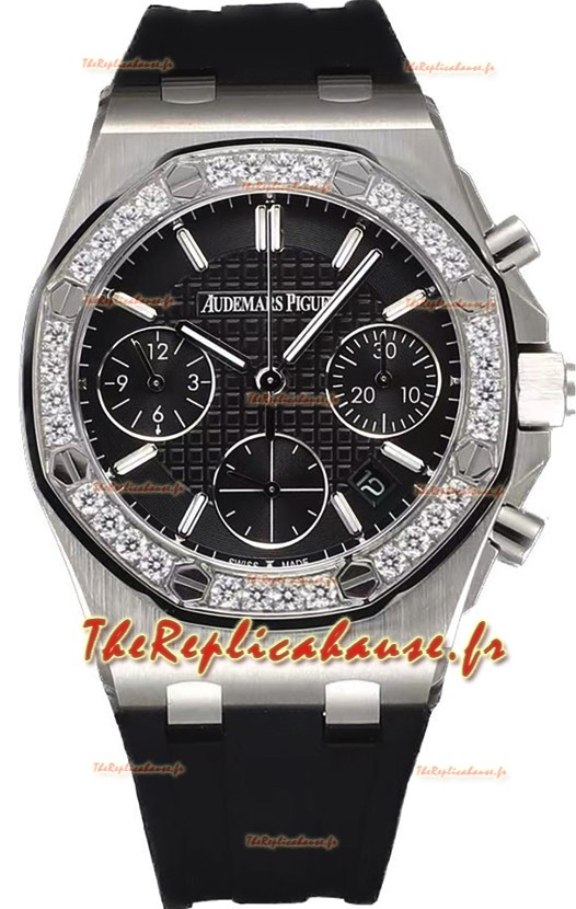 Audemars Piguet Royal Oak Offshore Chronographe cadran noir 37MM - Réplique Montre Suisse 