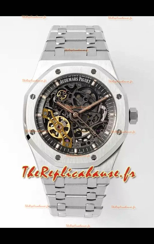 Audemars Piguet Royal Oak à double balancier Edition ajourée Montre réplique Superclone 1:1