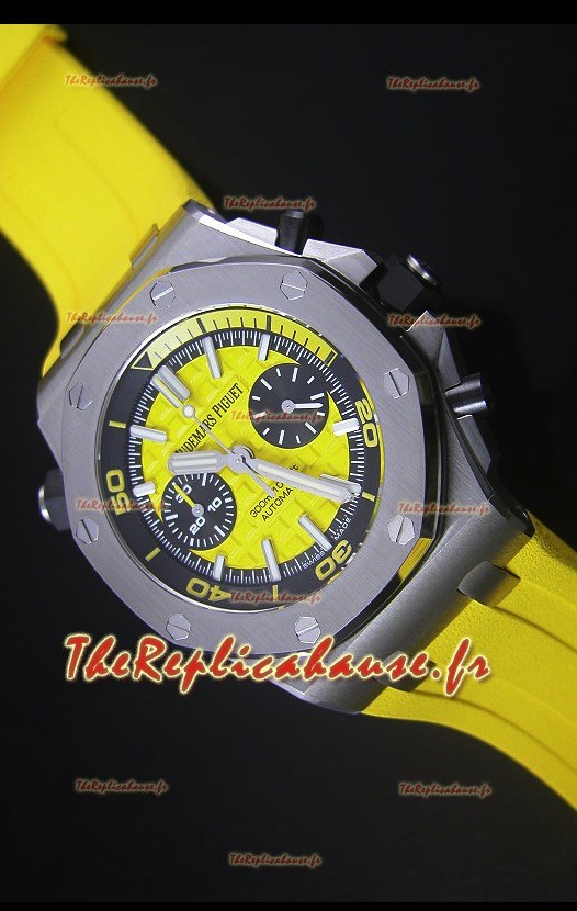 Royal Oak Offshore Diver Chronograph Audemars Piguet - 1:1 Montre Miroir Mouvement 3126