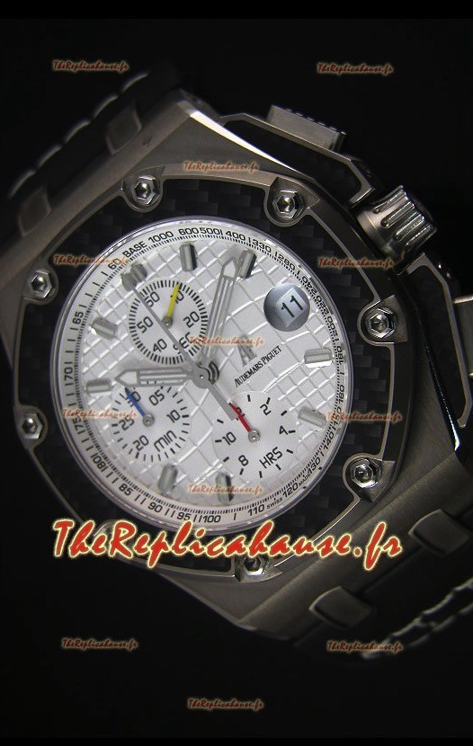 Montre Suisse Royal Oak Offshore Juan Pablo Montoya Audemars Piguet Mouvement 3120 - 1:1 Miroir