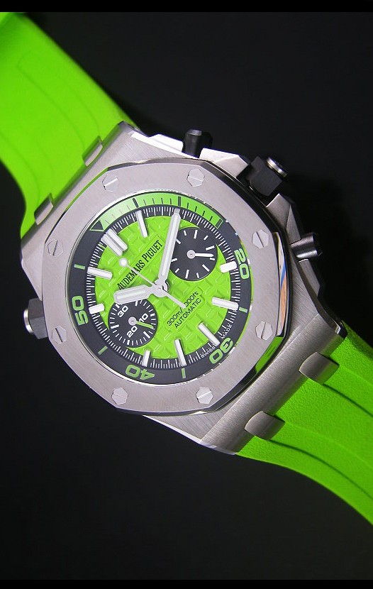 Royal Oak Offshore Diver Chronograph Audemars Piguet - 1:1 Montre Miroir Mouvement 3126