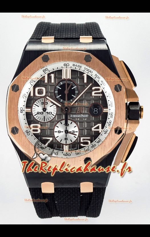 Audemars Piguet Royal Oak Offshore Automatique 1:1 Super Clone Réplique Montres - Céramique