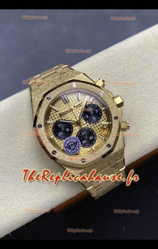 Audemars Piguet Royal Oak 26240 Frosted Or Jaune 1:1 Miroir Réplique Suisse