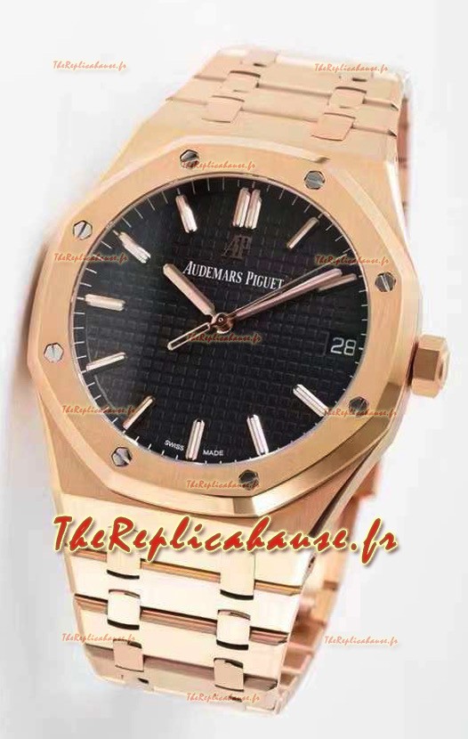 Montre Audemars Piguet Royal Oak 42MM Montre 904L Acier Or Rose - Mouvement 3120 Ultimate 1:1