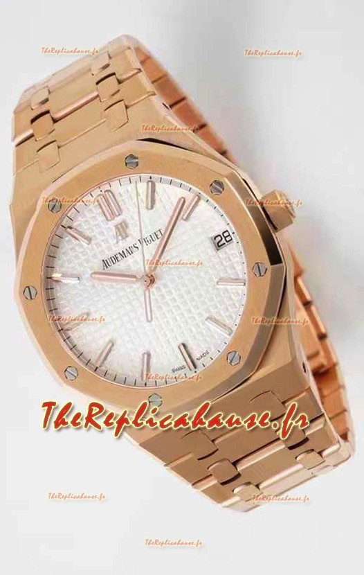 Montre Audemars Piguet Royal Oak 42MM Montre 904L Acier Or Rose - Mouvement 3120 Ultimate 1:1